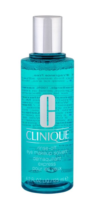 Clinique Rinse Off Eye Makeup Solvent Odličovač očí 125 ml pro ženy