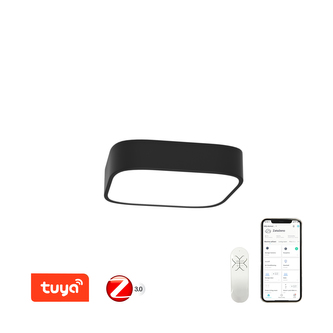 Immax NEO RECUADRO Smart stropní svítidlo 45cm 36W černé Zigbee 3.0