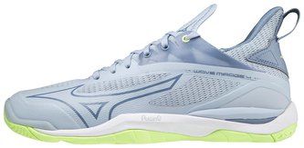 Mizuno WAVE MIRAGE 4 / Heather/Subdued Blue/Neo Lime Velikost boty: 40.5/7.0