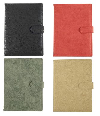 Kalendarz 2024 B6 dzienny z zapięciem flower mix