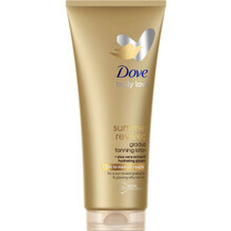 Dove Body Love Samoopalovací přípravek Summer Revived 200 ml Medium to Dark Gradual Tanning Lotion pro ženy
