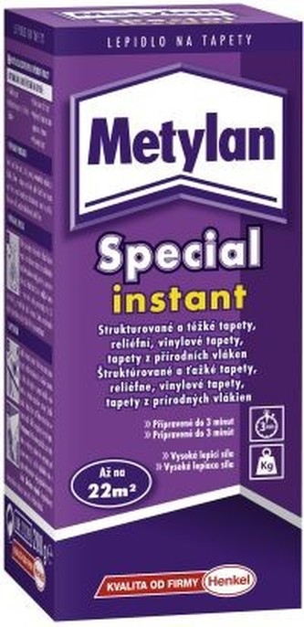 Henkel Metylan Special Instant 172998 lepidlo určené na papírové, vinylové, textilní tapety - 200 g