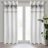 Vánoční dekorační závěs s kroužky CAROL 03 bílá 140x250 cm (cena za 1 kus) MyBestHome