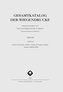 Gesamtkatalog der Wiegendrucke / Vol. 12 Lfg. 4