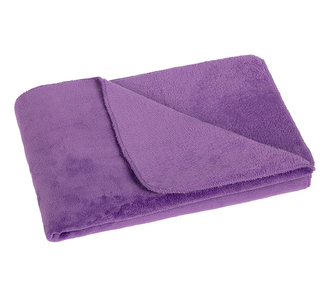 Přikrývka Korall micro - fialová - 75x100 cm