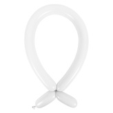 Balonek modelovací Frosty White, D01 - Bílý, 100 ks