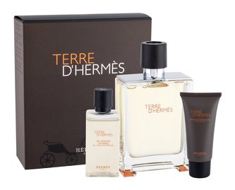 Hermes Terre D´Hermes toaletní voda 100 ml + sprchový gel 40 ml + balzám po holení 15 ml