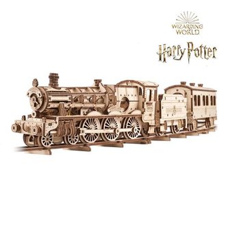 Puzzle Ugears 3D dřevěné mechanické Harry Potter Bradavický expres