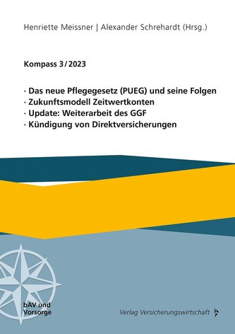 Das neue Pflegegesetz (PUEG) und seine Folgen, Zukunftsmodell Zeitwertkonten, Update: Weiterarbeit des GGF, Kündigung von Direkt