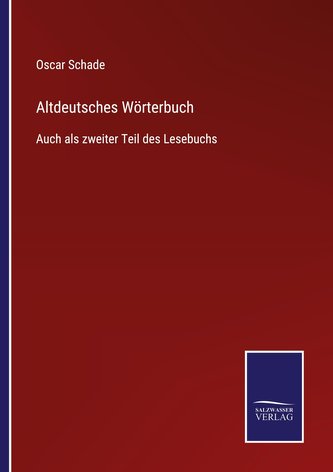 Altdeutsches Wörterbuch