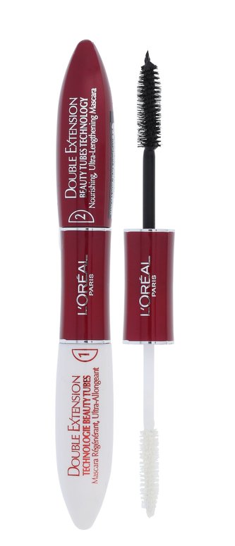 L´Oréal Paris Double Extension Řasenka Beauty Tubes 12 ml Black pro ženy