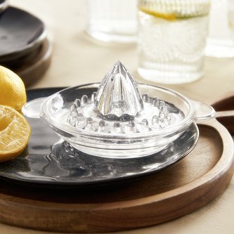 Skleněný lis na citrony | KATRIS |na citrusy | 14 cm | 833880 Homla