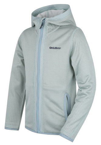 Dětská mikina s kapucí Artic Zip K faded mint - 140