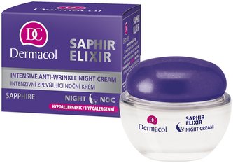 Dermacol Saphir Elixir Noční pleťový krém 50 ml pro ženy