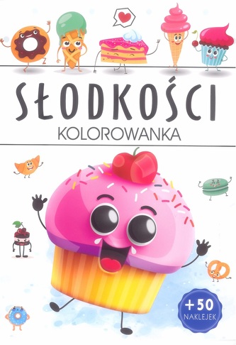 Słodkości kolorowanka