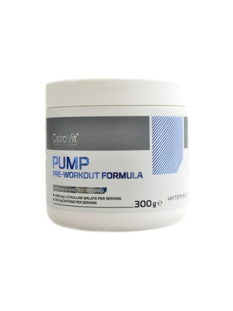 Ostrovit - Pump preworkout formula 300 g - pomeranč