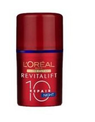 L´Oréal Paris Revitalift Noční pleťový krém 10 Repair 50 ml pro ženy