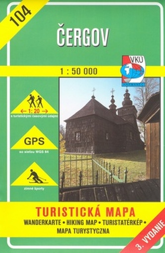 Čergov 1:50 000