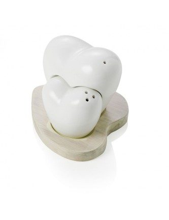 Set solnička a pepřenka srdce BRANDANI