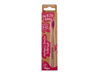 Xpel The Eco Gang Klasický zubní kartáček Toothbrush 1 ks Pink pro děti