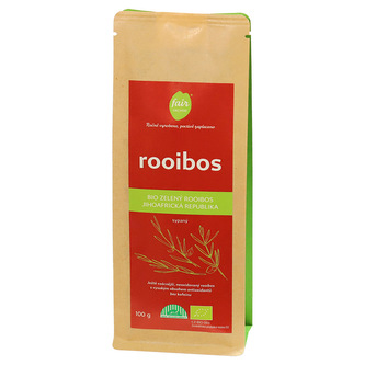 Fairobchod Bio zelený rooibos sypaný, 100 g