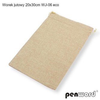 Woreczek jutowy eco 30x20cm