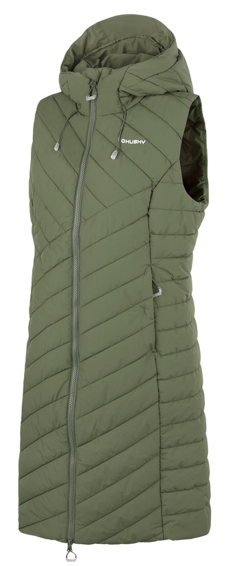 Dámská vesta Napi L khaki - XXL