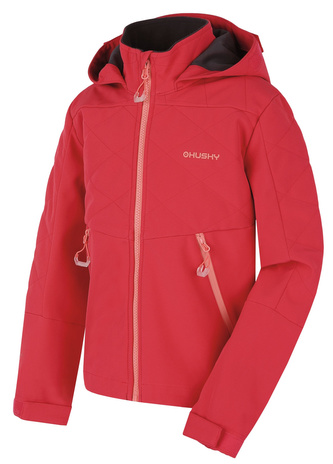 Dětská softshell bunda Salex K pink - 152