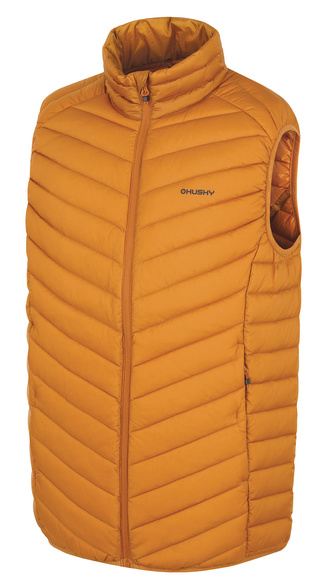 Pánská péřová vesta Dresles M mustard - XL