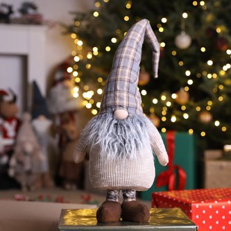 Vánoční skřítek | VIRI | béžový s teleskopickými nohami | 90 cm | XM23 833620 Homla