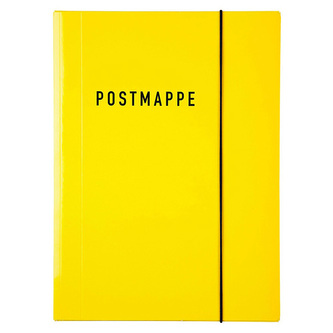 Poštovní složka Idena, A4, žlutá