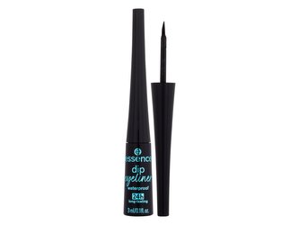 Essence Dip Oční linka Eyeliner 3 ml 01 Black Waterproof pro ženy