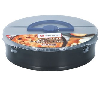 Forma na dort s víkem 26 x 6 cm