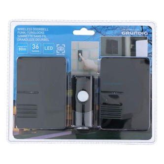 Bezdrátový zvonek domovní 2 přijímače 80m