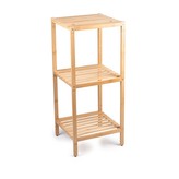 Regál do koupelny 3 police bambus