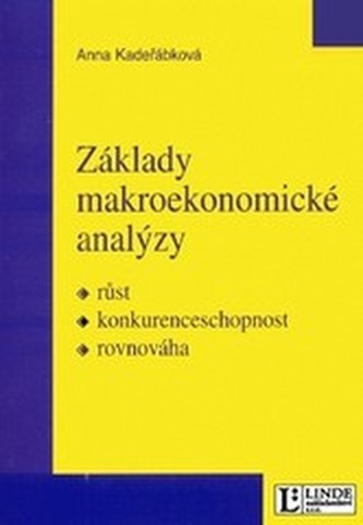 Základy makroekonomické analýzy růst, konkurenceschopnost, rovno