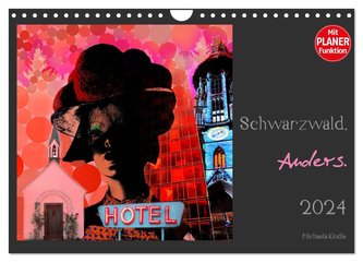 Schwarzwald. Anders. (Wandkalender 2024 DIN A4 quer), CALVENDO Monatskalender