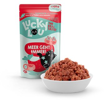 Lucky Lou Lifestage Adult s drůbežím masem a tuňákem 125 g