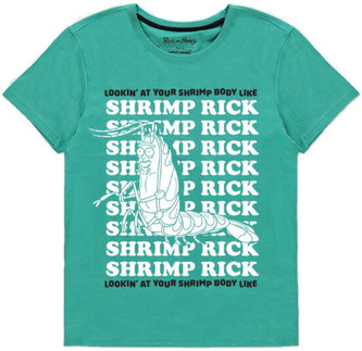 Tričko Rick & Morty - Shrimp Rick M