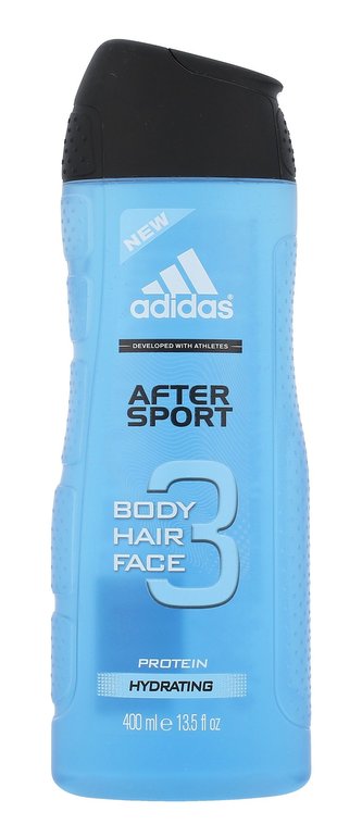 Adidas After Sport Sprchový gel 3in1 400 ml pro muže