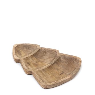 Talíř ve tvaru vánočního stromu | CHRISTMAS TREE MANGO | M | 34 x 27 cm | 834801 Homla