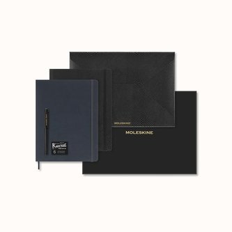 Moleskine Precious & Ethical Vegea sběratelská sada XL - dva zápisníky XL, obálka A4 a plnící pero Kaweco