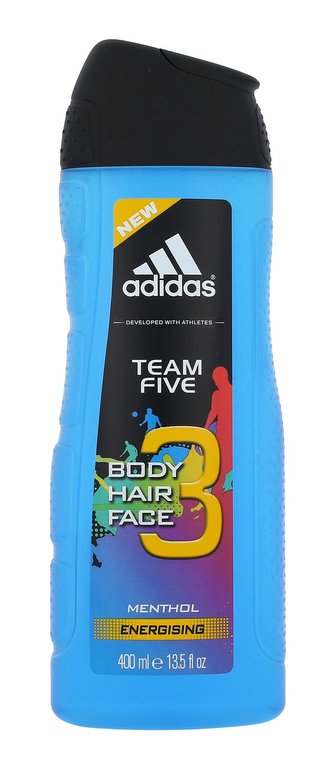 Adidas Team Five Sprchový gel 3in1 400 ml pro muže