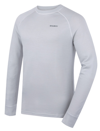Pánská merino mikina Aron M light grey - S