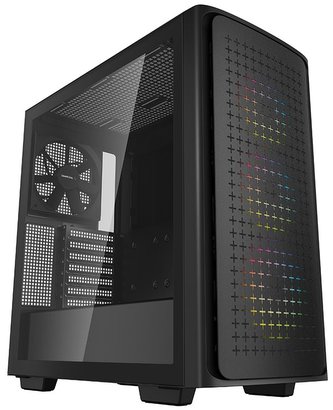 DEEPCOOL skříň CK560 / ATX / 2x140 mm fan / 2xUSB 3.0 / USB-C / černá