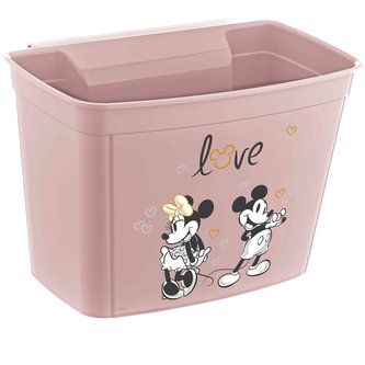 Odpadkový koš na přebalovací kout závěsný "Minnie", Severská růžová