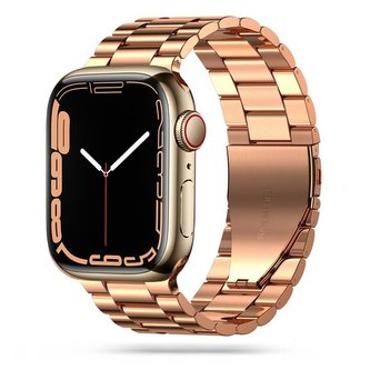 TECH-PROTECT STAINLESS APPLE WATCH 2/3/4/5/6/SE (42/44MM) ROSE GOLD