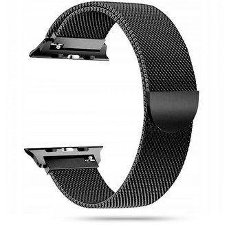 Tech-protect řemínek Milánský tah pro Apple Watch 38/40mm, černý