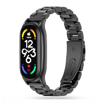 Tech-Protect STAINLESS Xiaomi Mi Smart Band 7 Black
