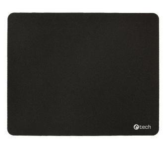 Podložka pod myš C-TECH MP-03BK, textilní, 220x180mm, černá (PC)